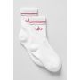 Unisex Half-Crew Throwback Sock