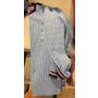 Sweater tricot trançado manga longa