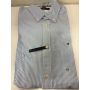 Camisa social manga longa REGULAR fit linho e algodão