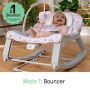 Ingenuity Keep Cozy 3-in-1 Grow with Me Vibrating Baby Bouncer Seat & Infant to Toddler Rocker, Vibrations