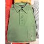 Camiseta regular fit polo com bolso manga curta