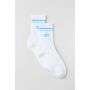 Unisex Half-Crew Throwback Sock