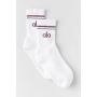 Unisex Half-Crew Throwback Sock