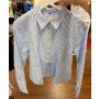 camisa oversized cropped de botão