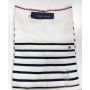 Blusa linha decote canoa manga longa
