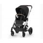 CYBEX - BALIOS S LUX 2 STROLLER, SILVER FRAME/MOON BLACK