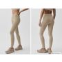 Seamless High-Waist Two Tone Rib Legging