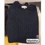 Sweater tricot trançado manga longa