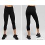 High-Waist Airbrush Capri