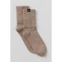 Unisex Half-Crew Scrunch Sock
