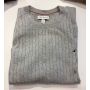 sweater tricot trançado manga curta