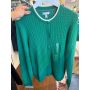 Blusa em tricot trançado