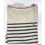 Blusa linha decote canoa manga longa
