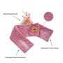 Colic and Gas Relief for Babies and Infants- Aromatherapy Wrap for Upset Tummy and Constipation- Color Pink