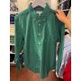 Camisa social manga longa REGULAR fit linho e algodão