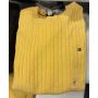 Sweater tricot trançado manga longa