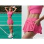 Airbrush Better Together Tennis Skirt
