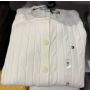 cardigan tricot trançado Manga Longa