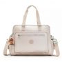 Alanna, Metallic Diaper Bag, Color Quartz Metallic