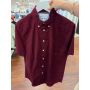 Camisa social manga curta REGULAR fit stretch cotton