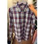 Camisa social manga longa REGULAR fit linho e algodão