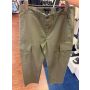 Calça Jeans Straight cargo