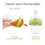 Comotomo - Ultimate Weaning and Transitional Nipple Kit Compatible with Comotomo Baby Bottles 5 oz and 8 oz | from 4 Months