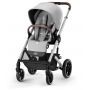 Cybex Balios S Lux 2 Stroller - Silver Frame / Lava Grey