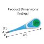 Vicks ComfortFlex Digital Thermometer – Accurate, Color Coded Reading in 8 Seconds