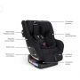 Nuna RAVA next Convertible Car Seat - Caviar