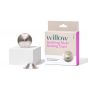 Willow Soothing Silver Nursing Cups, 2 Pack, Breastfeeding Nipple Covers for Protection & Pain Relief, BPA Free