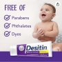 Desitin Maximum Strength Baby Diaper Rash Cream with 40% Zinc Oxide for Treatment, Relief & Prevention, Hypoallergenic, Phthalate- & Paraben-Free Paste, 4.8 oz